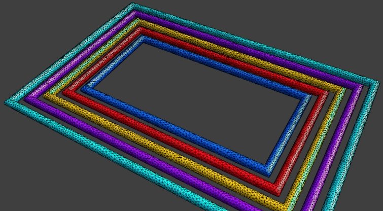 使用 Unstructured 網格進行局部細化設定