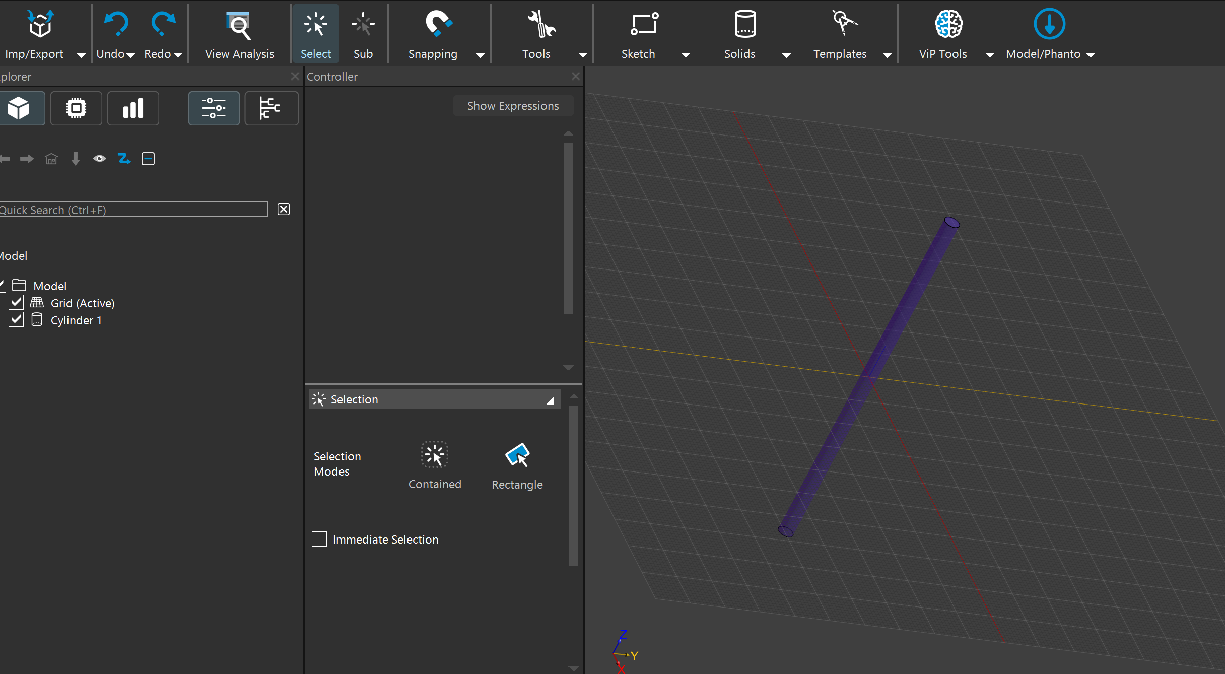 如何对一个模型进行弯曲操作