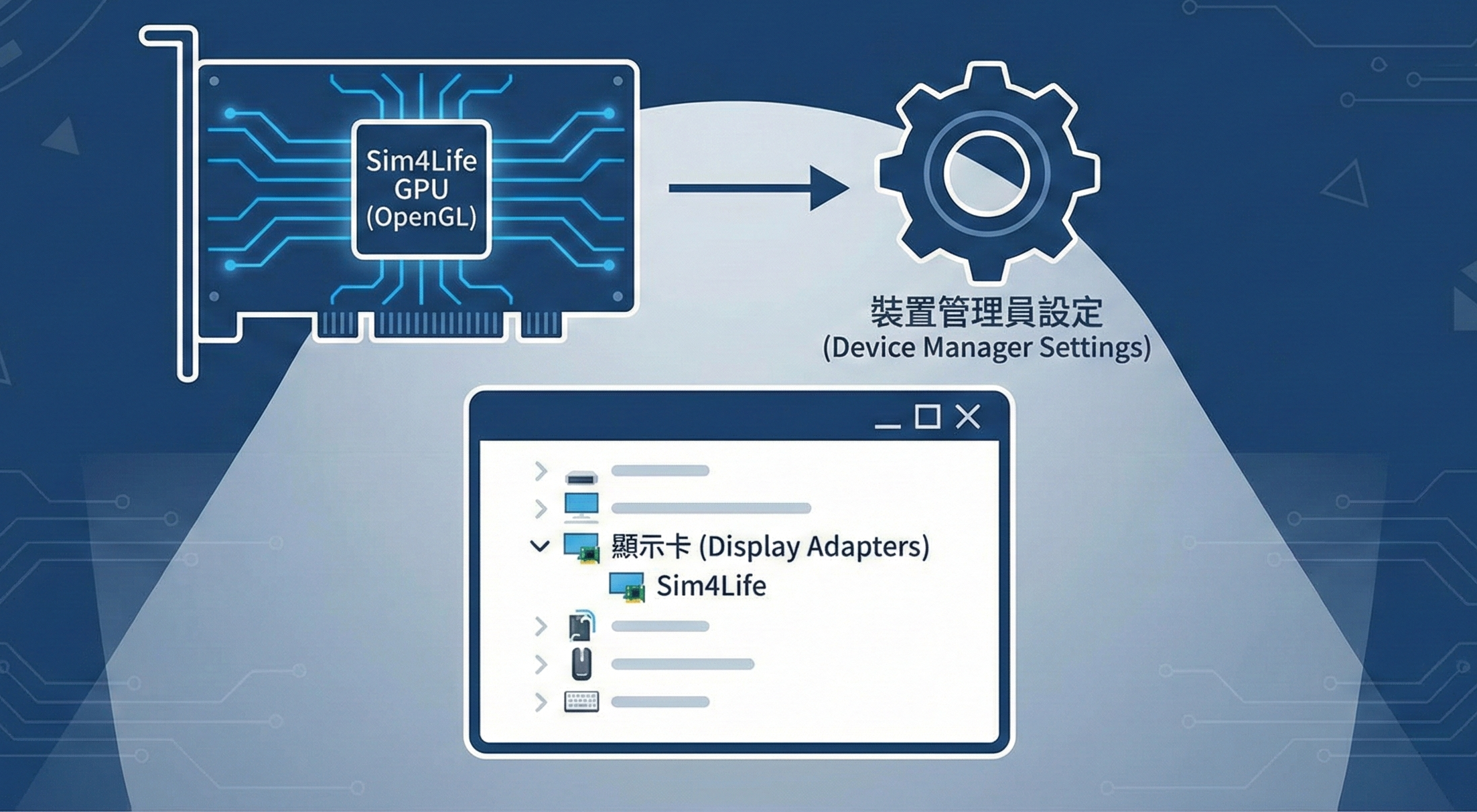 用于渲染 Sim4Life 用户接口的图形显示适配器(含OpenGL版本)设定